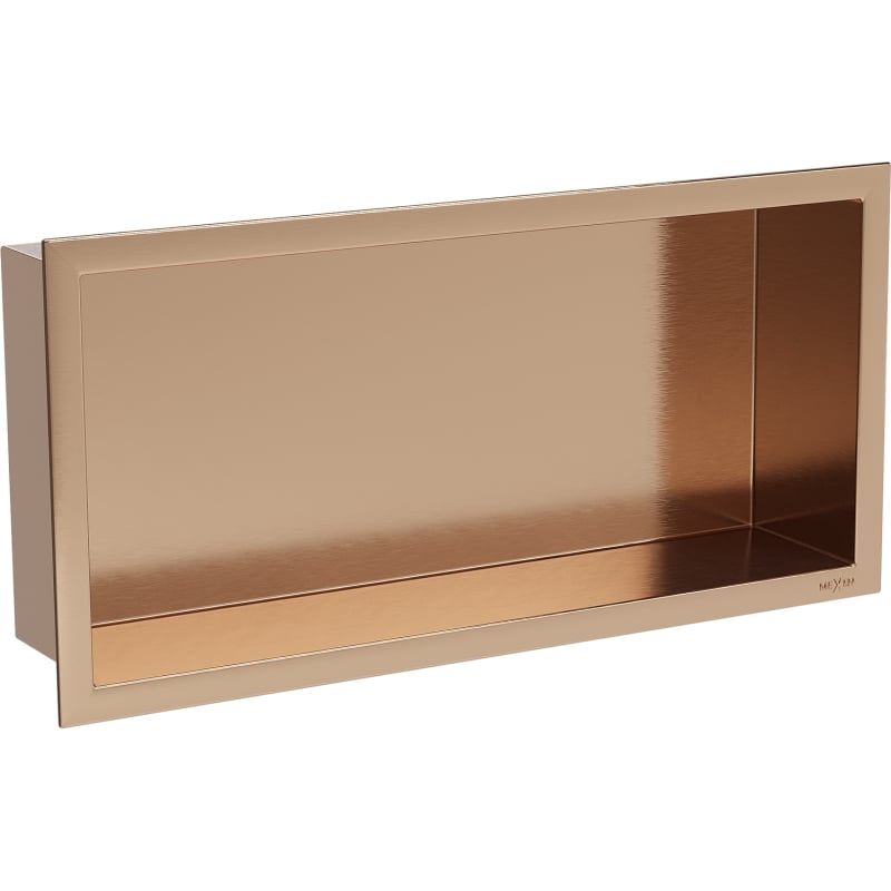 Mexen X-Wall-R estante empotrado con reborde 45 x 20 cm, cobre cepillado - 19C0452010
