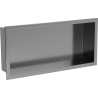 Mexen X-Wall-R nišas plaukts ar atloku 45 x 20 cm, gun gray matēts - 19E0452010