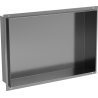 Mexen X-Wall-NR estante empotrado sin borde 45 x 30 cm, gris arma cepillado - 19E1453010