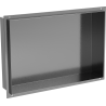 Mexen X-Wall-NR nišas plaukts bez malas 45 x 30 cm, gun gray pulēts - 19E1453010