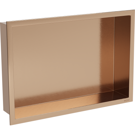 Mexen X-Wall-R nišas plaukts ar atloku 45 x 30 cm, matēts varš - 19C0453010