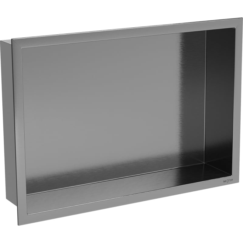 Mexen X-Wall-R mensola ad incasso con flangia 45 x 30 cm, grigio canna di fucile spazzolato - 19E0453010
