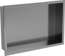 Mexen X-Wall-R Εσοχή ράφι με φλάντζα 45 x 30 cm, gun gray βουρτσισμένο - 19E0453010