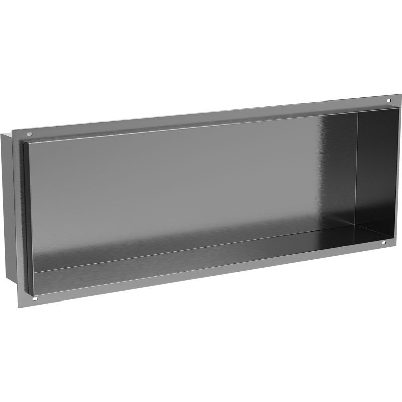 Mexen X-Wall-NR iegultais plaukts bez malas 60 x 20 cm, gun gray matēts - 19E1602010