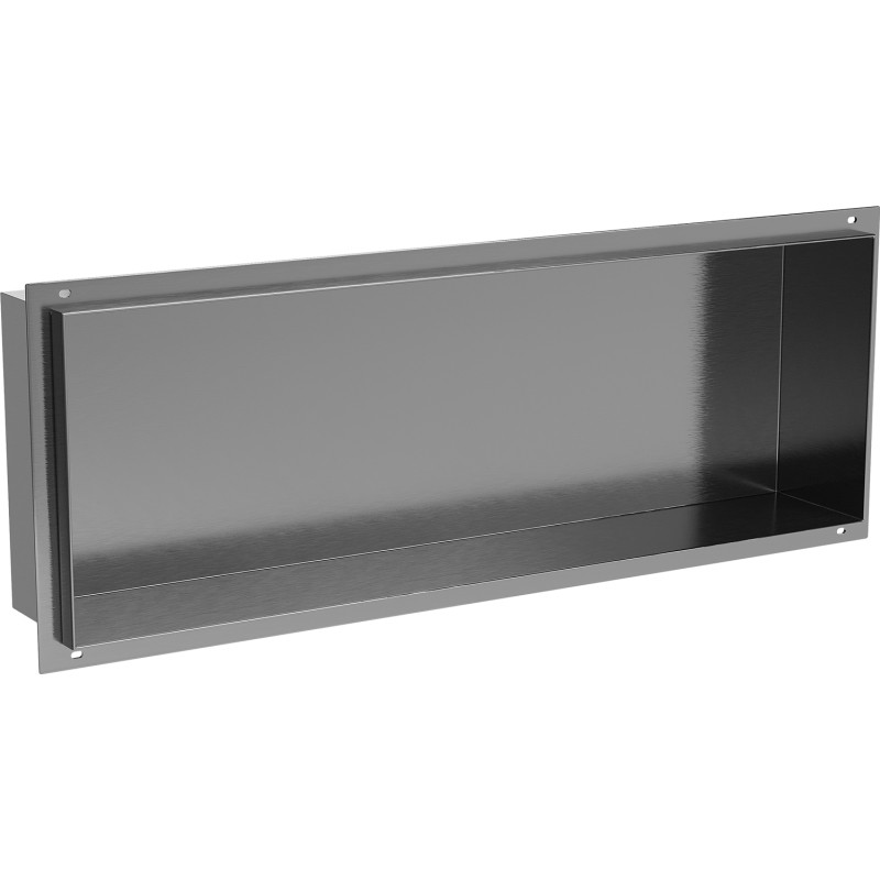 Mexen X-Wall-NR upotettu hylly ilman laippaa 60 x 20 cm, gun gray harjattu - 19E1602010