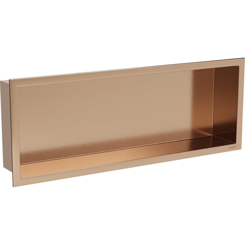 Mexen X-Wall-R nischhylla med krage 60 x 20 cm, borstad koppar - 19C0602010