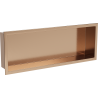 Mexen X-Wall-R nišas plaukts ar flanci 60 x 20 cm, matēts varš - 19C0602010