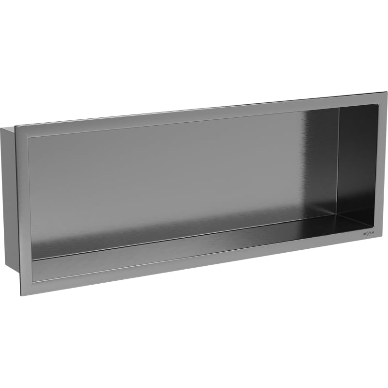Mexen X-Wall-R nisnicheshelf met flens 60 x 20 cm, gun gray geborsteld - 19E0602010