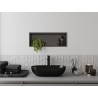 Mexen X-Wall-R estante empotrado con reborde 60 x 20 cm, gun gray cepillado - 19E0602010