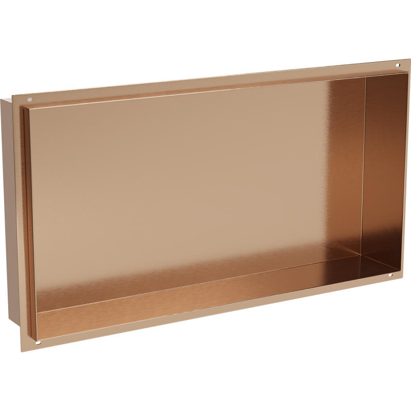 Mexen X-Wall-NR nišas plaukts bez atloka 60 x 30 cm, matēts varš - 19C1603010