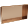 Mexen X-Wall-NR niche shelf without flange 60 x 30 cm, brushed copper - 19C1603010