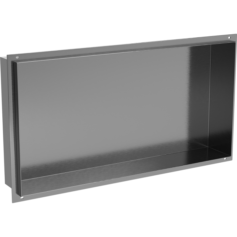 Mexen X-Wall-NR Wandeinbaufach ohne Flansch 60 x 30 cm, gebürstet in Gun Grey - 19E1603010