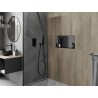 Mexen X-Wall-NR estante empotrado sin reborde 60 x 30 cm, gris oscuro cepillado - 19E1603010