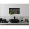 Mexen X-Wall-NR estante empotrado sin reborde 60 x 30 cm, gris oscuro cepillado - 19E1603010