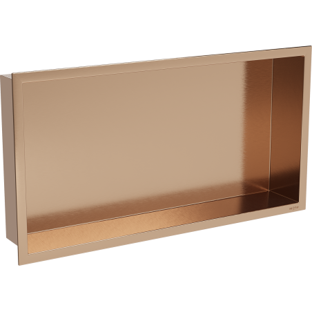 Mexen X-Wall-R nišas plaukts ar atloku 60 x 30 cm, matēts varš - 19C0603010