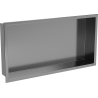 Mexen X-Wall-R Nischenregal mit Flansch 60 x 30 cm, gebürstet Gun Gray - 19E0603010