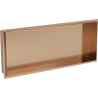 Mexen X-Wall-NR nishiriiul ilma äärteta 75 x 30 cm, harjatud vask - 19C1753010