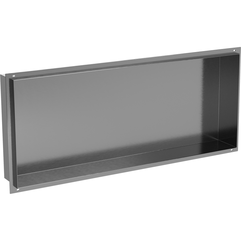 Mexen X-Wall-NR Nischeneinlage ohne Flansch 75 x 30 cm, gebürstet gun grey - 19E1753010