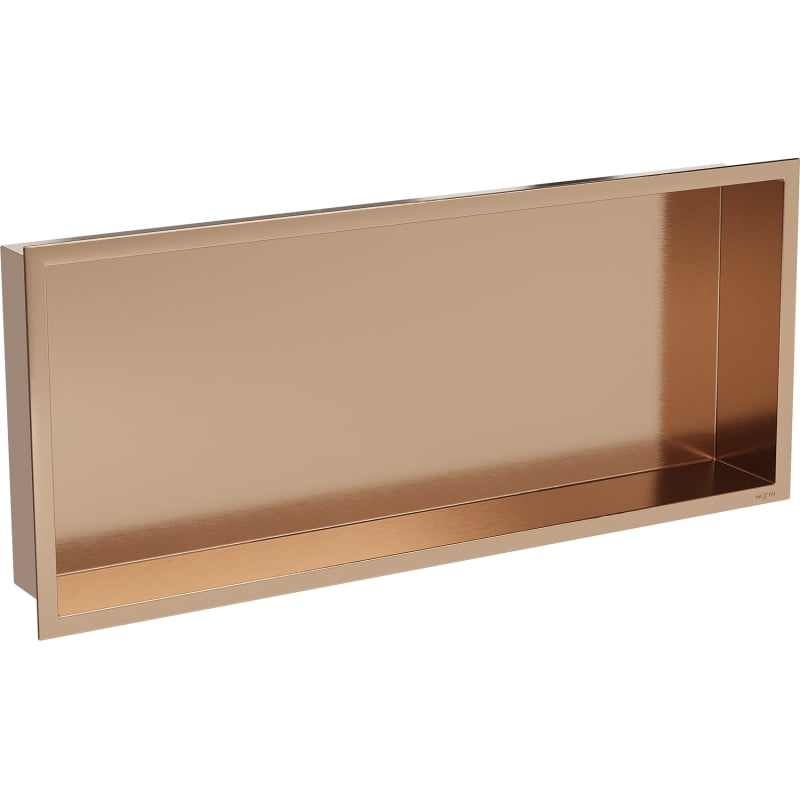 Mexen X-Wall-R nischhylla med fläns 75 x 30 cm, borstad koppar - 19C0753010