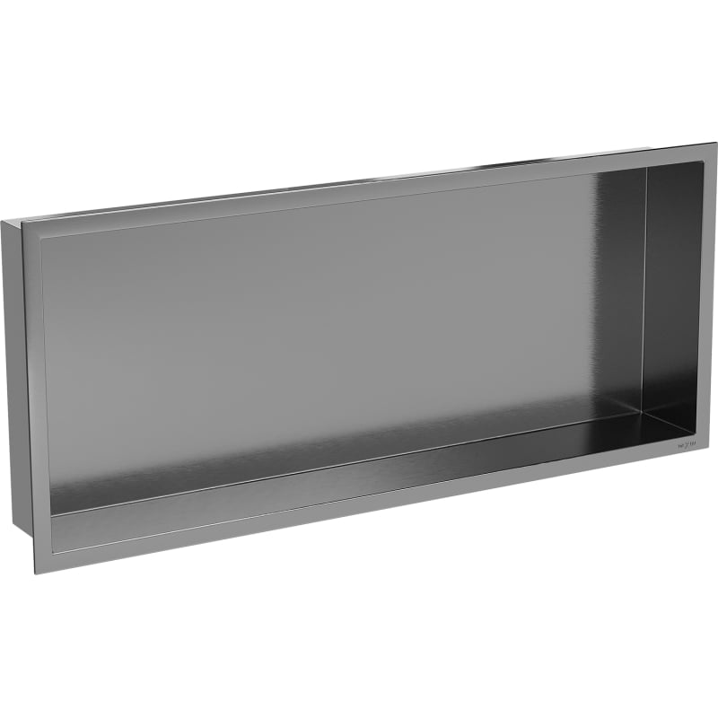 Mexen X-Wall-R mensola ad incasso con flangia 75 x 30 cm, grigio canna di fucile spazzolato - 19E0753010