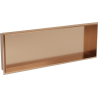 Mexen X-Wall-NR étagère encastrée sans rebord 90 x 30 cm, cuivre brossé - 19C1903010