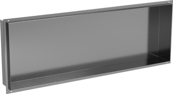 Mexen X-Wall-NR estante empotrado sin reborde 90 x 30 cm, gris acero cepillado - 19E1903010