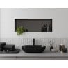 Mexen X-Wall-NR mensola a incasso senza flangia 90 x 30 cm, grigio canna di fucile spazzolato - 19E1903010