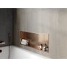 Mexen X-Wall-R nišas plaukts ar atloku 90 x 30 cm, slīpēta varš - 19C0903010