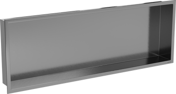 Mexen X-Wall-R εντοιχισμένο ράφι με φλάντζα 90 x 30 cm, βουρτσισμένο γκρι του