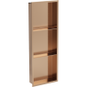 Mexen X-Wall-R nišas plaukts ar atloku un plauktu 90 x 30 cm, tīrīta vara - 19C0903010S