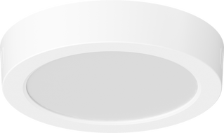 Mexen LDSR LED stropna stropna svjetiljka promjera 17 cm, 12W, Neutralna - 4000K, 1320 lm, bijela - L212-017-1240-20