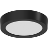 Mexen LDSR LED-Deckenleuchte Aufputz fi 17 cm, 12W, Neutral - 4000K, 960 lm, schwarz - L212-017-1240-70