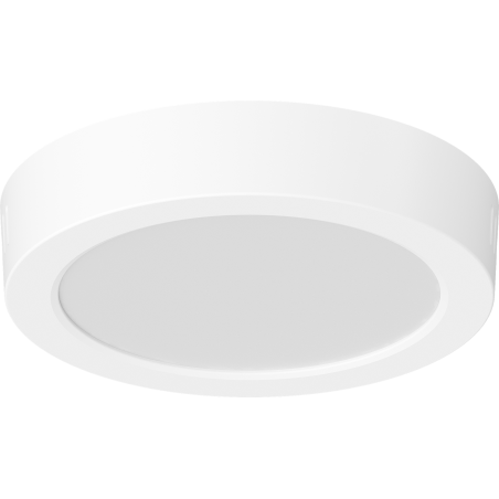 Mexen LDSR LED-Deckenleuchte zur Aufputzmontage Durchmesser 17 cm, 12W, Kalt - 6500K, 1320 lm, weiß - L212-017-1265-20