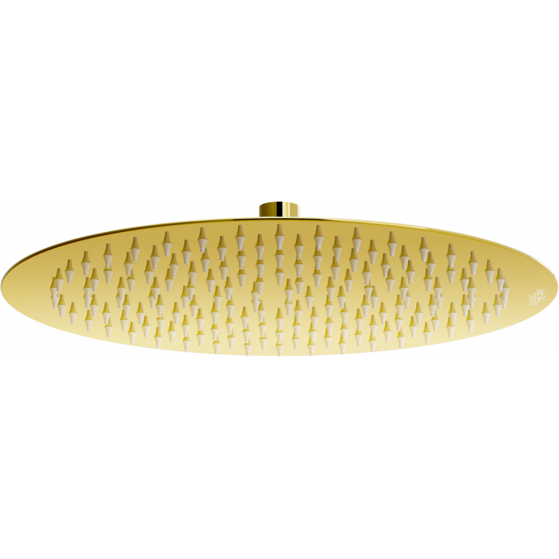 Mexen Slim ducha de lluvia 30 cm, dorada - 79230-50