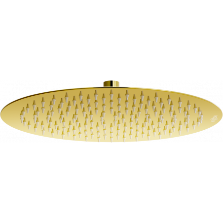 Mexen Slim showerhead 30 cm, gold - 79230-50