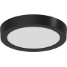 Mexen LDSR plafon sufitowy LED natynkowy fi 22 cm, 18W, Neutralna - 4000K, 1440 lm, czarny - L212-022-1840-70