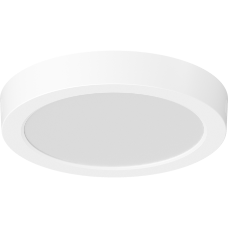 Mexen LDSR plafon sufitowy LED natynkowy fi 22 cm, 18W, Zimna - 6500K, 1980 lm, biały - L212-022-1865-20