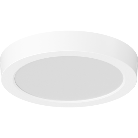 Mexen LDSR plafoniera a soffitto LED da superficie diametro 22 cm, 18W, Fredda - 6500K, 1980 lm, bianco - L212-022-1865-20