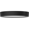 Mexen LDSR plafonnier LED monté en surface, diamètre 22 cm, 18W, froid - 6500K, 1440 lm, noir - L212-022-1865-70