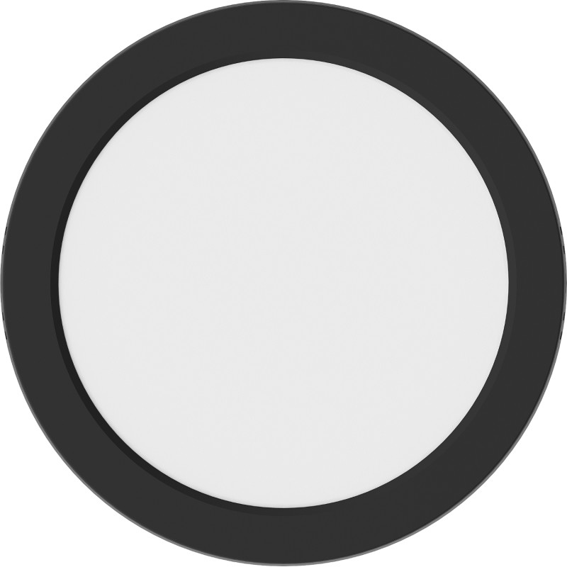 Mexen LDSR οροφή LED επιφάνειας διαμέτρου 22 cm, 18W, Ψυχρό - 6500K, 1440 lm, μαύρο