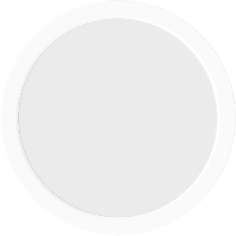 Mexen LDSR plafon sufitowy LED natynkowy fi 30 cm, 24W, Neutralna - 4000K, 2640 lm, biały - L212-030-2440-20