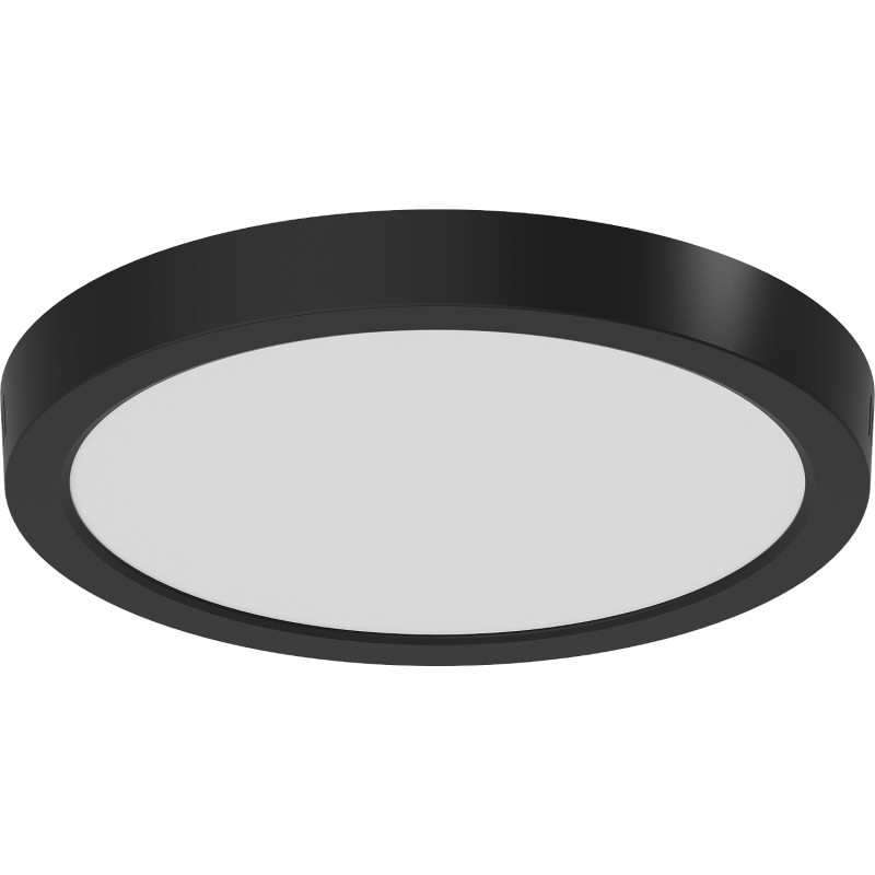 Mexen LDSR plafoniera a soffitto LED a montaggio superficiale fi 30 cm, 24W, Neutro - 4000K, 1920 lm, nero - L212-030-2440-70
