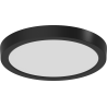 Mexen LDSR takmonterad LED-taklampa, 30 cm diameter, 24W, Kall - 6500K, 1920 lm, svart - L212-030-2465-70