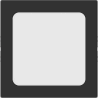 Mexen LDSS plafon sufitowy LED natynkowy 17 x 17 cm, 12W, Neutralna - 4000K, 960 lm, czarny - L213-017-1240-70