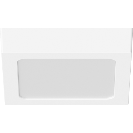 Mexen LDSS plafoniera a soffitto LED da superficie 17 x 17 cm, 12W, Freddo - 6500K, 1320 lm, bianco - L213-017-1265-20