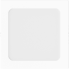 Mexen LDSS plafon sufitowy LED natynkowy 17 x 17 cm, 12W, Zimna - 6500K, 1320 lm, biały - L213-017-1265-20