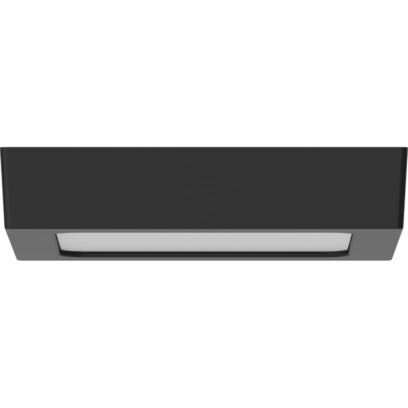 Mexen LDSS LED Deckenleuchte Aufputz 17 x 17 cm, 12W, Kalt - 6500K, 960 lm, schwarz - L213-017-1265-70
