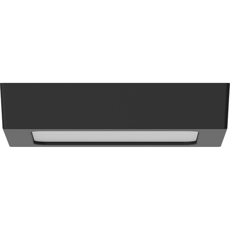 Mexen LDSS LED-kattovalaisin pinta-asennettava 17 x 17 cm, 12W, Kylmä - 6500K, 960 lm, musta - L213-017-1265-70