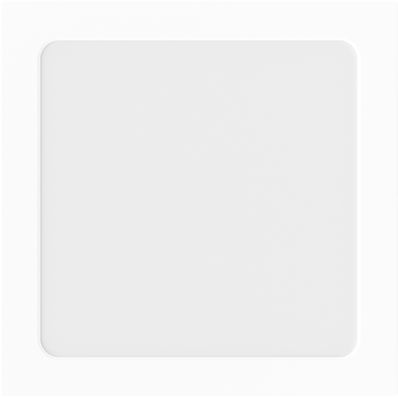 Mexen LDSS plafon sufitowy LED natynkowy 22 x 22 cm, 18W, Neutralna - 4000K, 1980 lm, biały - L213-022-1840-20