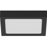 Mexen LDSS plafon sufitowy LED natynkowy 22 x 22 cm, 18W, Neutralna - 4000K, 1440 lm, czarny - L213-022-1840-70